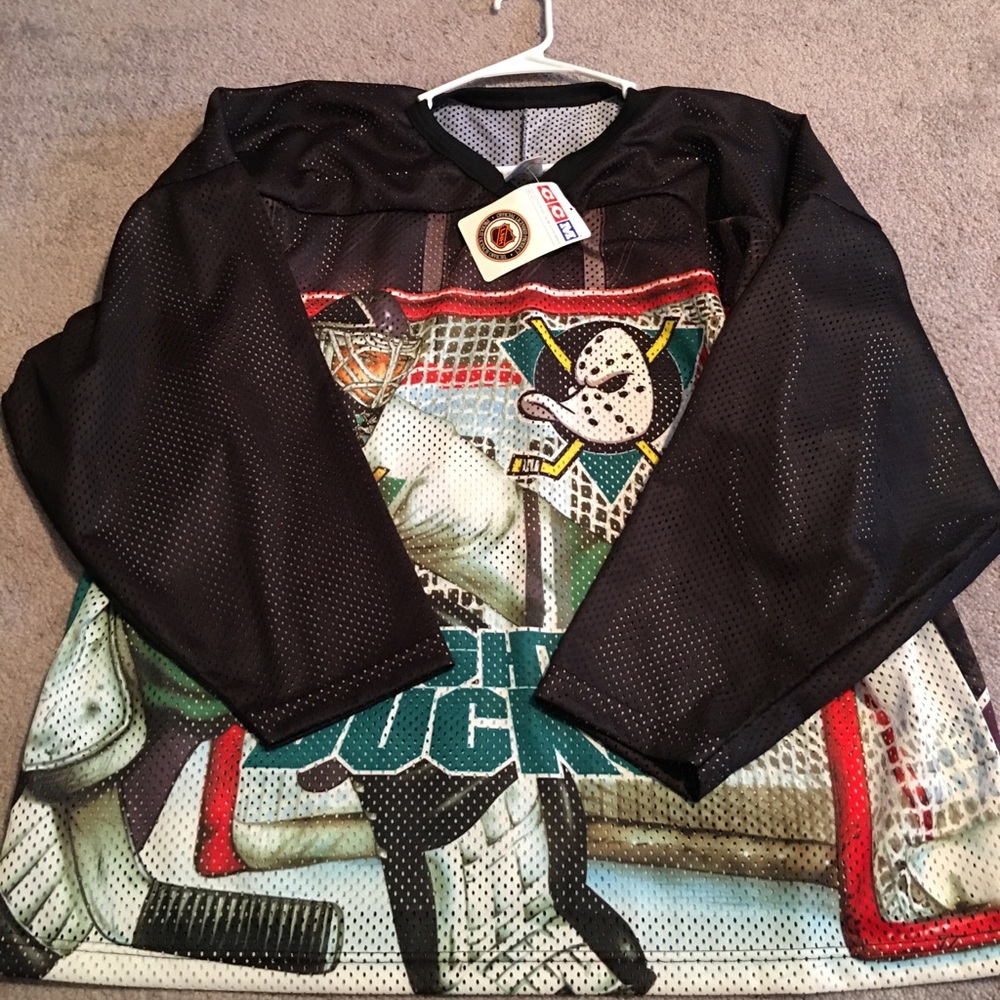 NWT rare might ducks jersey